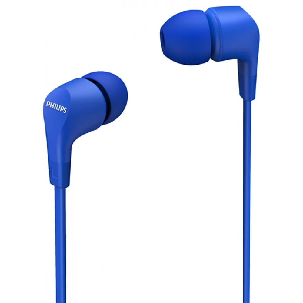 Навушники In-ear Philips TAE1105 3.5 mini-jack, Mic, Синій