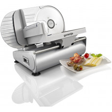 Скиборізка Gorenje, 180Вт, лезо-нержавіюча сталь, діаметр ножа-190мм, корпус-метал/пластик, сірий Скиборізка Gorenje, 180Вт, лезо-нержавіюча сталь, діаметр ножа-190мм, корпус-метал/пластик, сірий