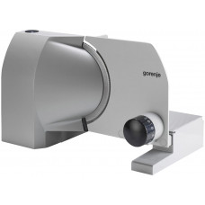 Скиборізка Gorenje, 100Вт, лезо-нержавіюча сталь, діаметр ножа-170мм, корпус-метал/пластик, сірий Скиборізка Gorenje, 100Вт, лезо-нержавіюча сталь, діаметр ножа-170мм, корпус-метал/пластик, сірий