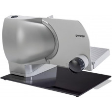 Скиборізка Gorenje, 100Вт, лезо-нержавіюча сталь, діаметр ножа-170мм, корпус-метал, сірий Скиборізка Gorenje, 100Вт, лезо-нержавіюча сталь, діаметр ножа-170мм, корпус-метал, сірий