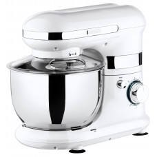 Міксер Ardesto планетарний 800Вт, насадки-3, чаша-нерж., метал, 4л, Pulse-режим, білий