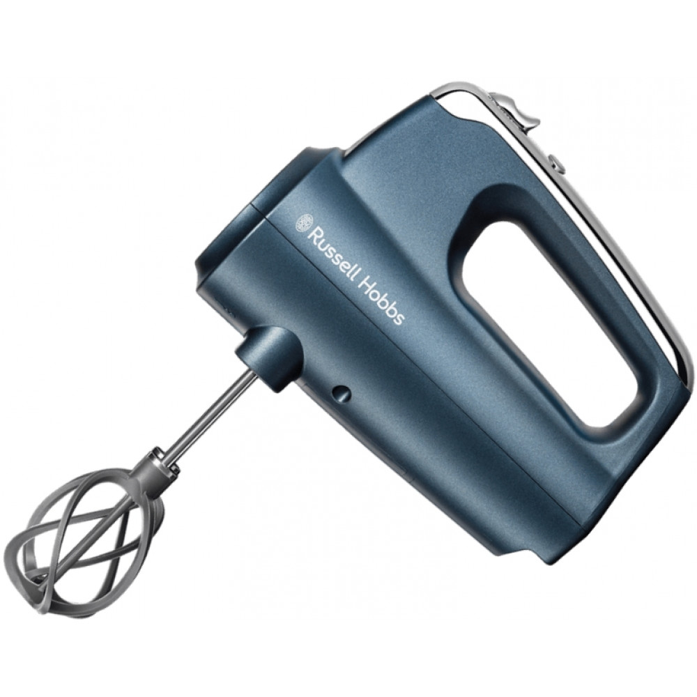 Міксер Russell Hobbs ручний Sapphire, 350Вт, насадки-4, турборежим, синій