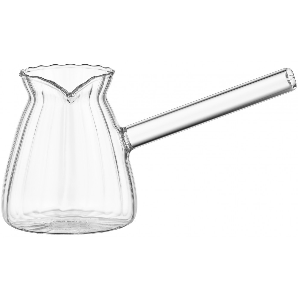 Турка Ardesto Iceberg, 350мл, боросилікатне скло, прозорий