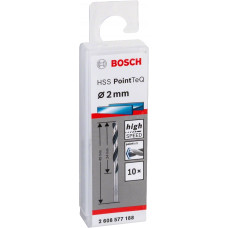 Свердло по металу Bosch Professional HSS-PointTeQ, 2х24х49мм, 10шт