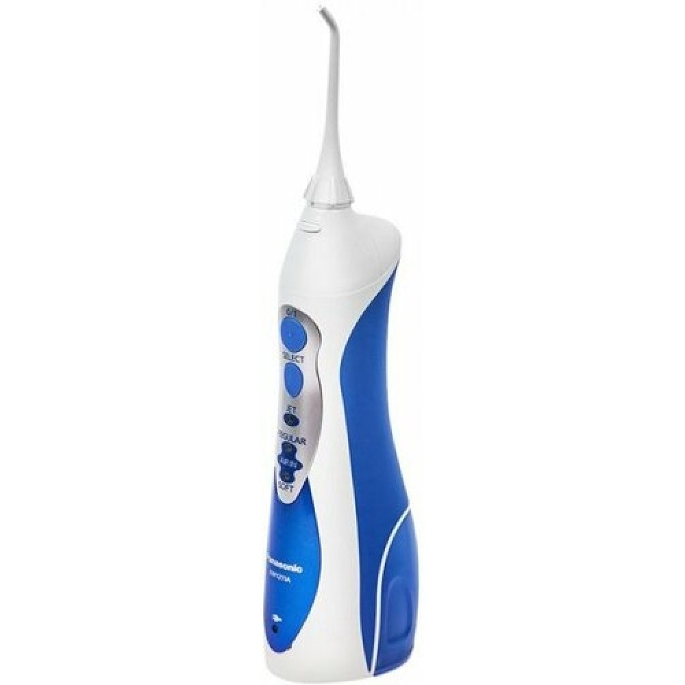 Іригатор Panasonic портативний, чаша 130 мл, Ni-Mh акум. в компл., біло-синій