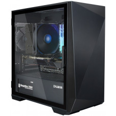 Корпус Zalman Z1 Iceberg без БЖ, 2xUSB3.0, 1xUSB2.0, 3x120мм, VGA 330мм, LCS ready, TG Side Panel, mATX, чорний