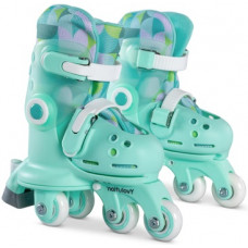 Роликові ковзани Yvolution Twista, розмір 24-28, салатовий