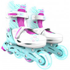 Роликові ковзани Neon Inline, розмір 34-37, бірюзовий