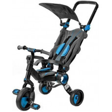 Триколісний велосипед Galileo Strollcycle Black синій