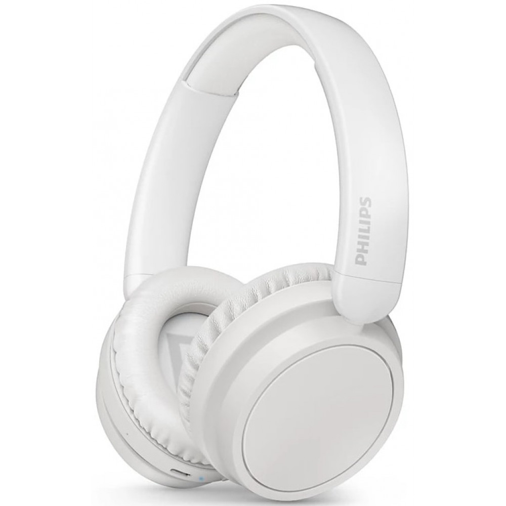 Навушники Over-ear Philips TAH5209 BT 5.3, SBC, Wireless, Mic, Білий