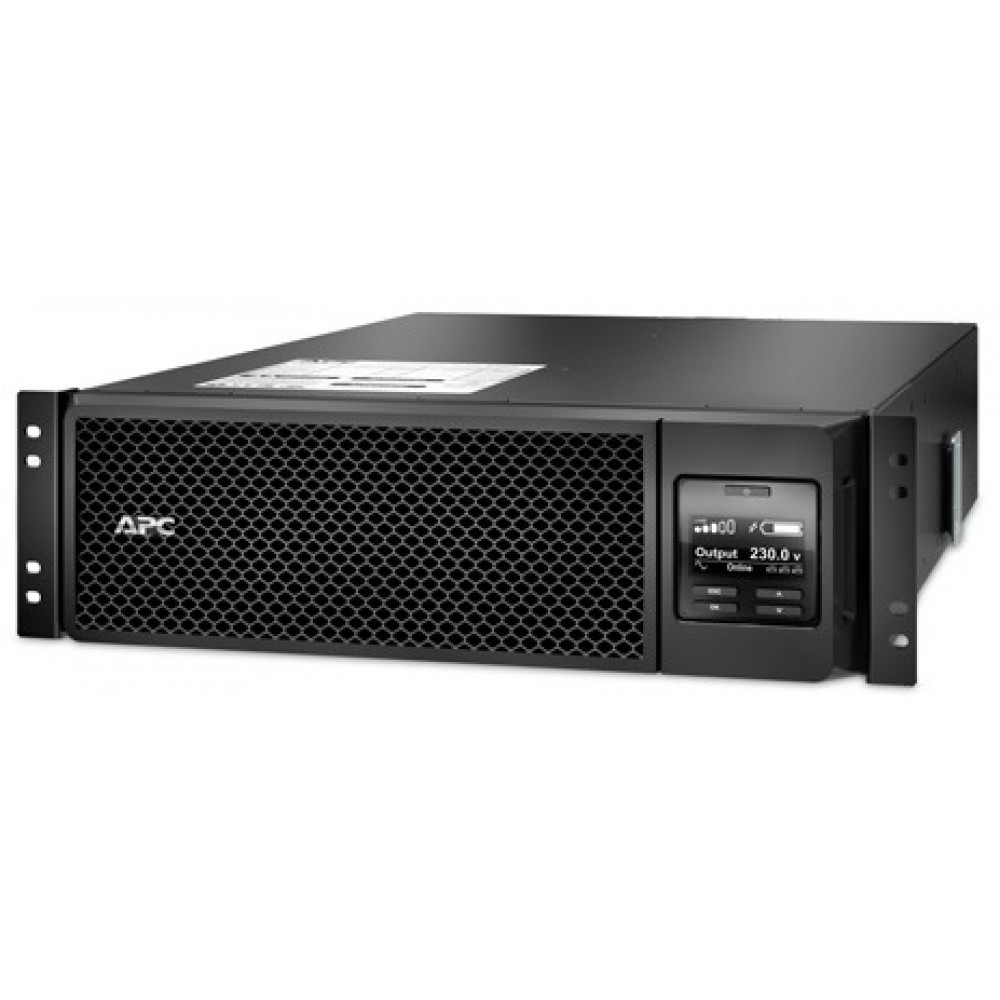 Джерело безперебійного живлення APC Smart-UPS Online 5000VA/4500W, RM 3U, LCD, USB, RS232, 6xC13, 4xC19