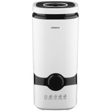 Зволожувач повітря ARDESTO ультразвуковий, 40м2, 4л, 300мл/г, електр. кер-ння, пульт ДК, верх. залив води, білий