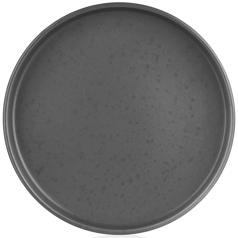Тарілка десертна Ardesto Trento, 20.5см, кераміка, сірий