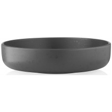 Тарілка супова Ardesto Trento, 21.5см, кераміка, сірий