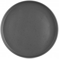 Тарілка обідня Ardesto Trento, 26.5см, кераміка, сірий