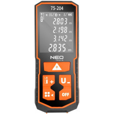 Далекомір лазерний Neo Tools, 0.05–60м, ±2мм, 0.096кг