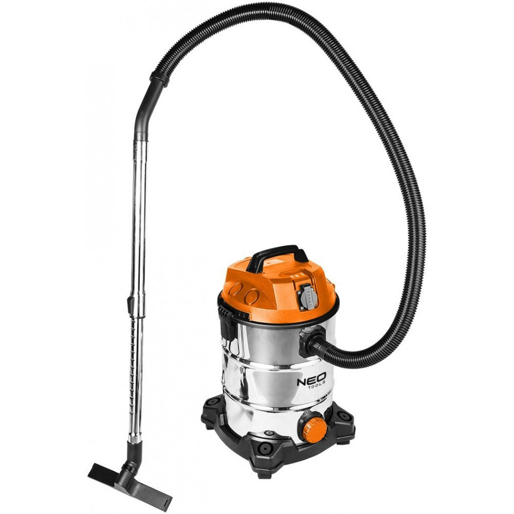Пилосос професійний Neo Tools 1400Вт 18 кПа контейнер 30л HEPA колеса 5.92кг