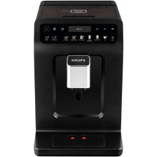 Кавомашина Krups Evidence Plus Titanium 2.3л, зерно, автомат.капучинатор, ОLED диспл, аторец. - 19, чорний