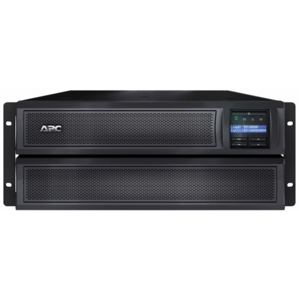 Джерело безперебійного живлення APC Smart-UPS X 2200VA/1980W,  RT 2U, LCD, USB, RS232, 8xC13, 2xC19