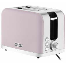 Тостер Ardesto Lilac Dream, 800Вт, метал, 2 слоти, ліловий+сріблястий Тостер Ardesto Lilac Dream, 800Вт, метал, 2 слоти, ліловий+сріблястий