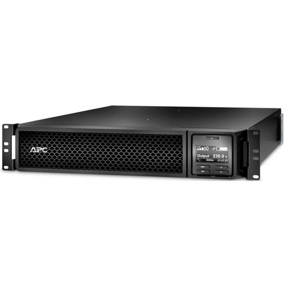 Джерело безперебійного живлення APC Smart-UPS Online 1000VA/1000W, RM 2U, LCD, USB, RS232, Network Card, 6xC13