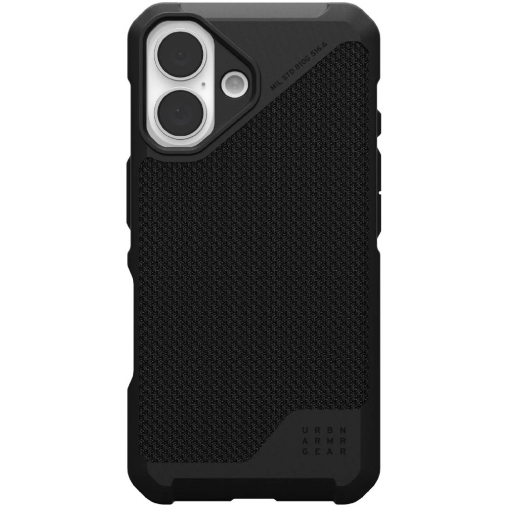 Чохол UAG для iPhone 16, Metropolis LT Magsafe, Kevlar Black