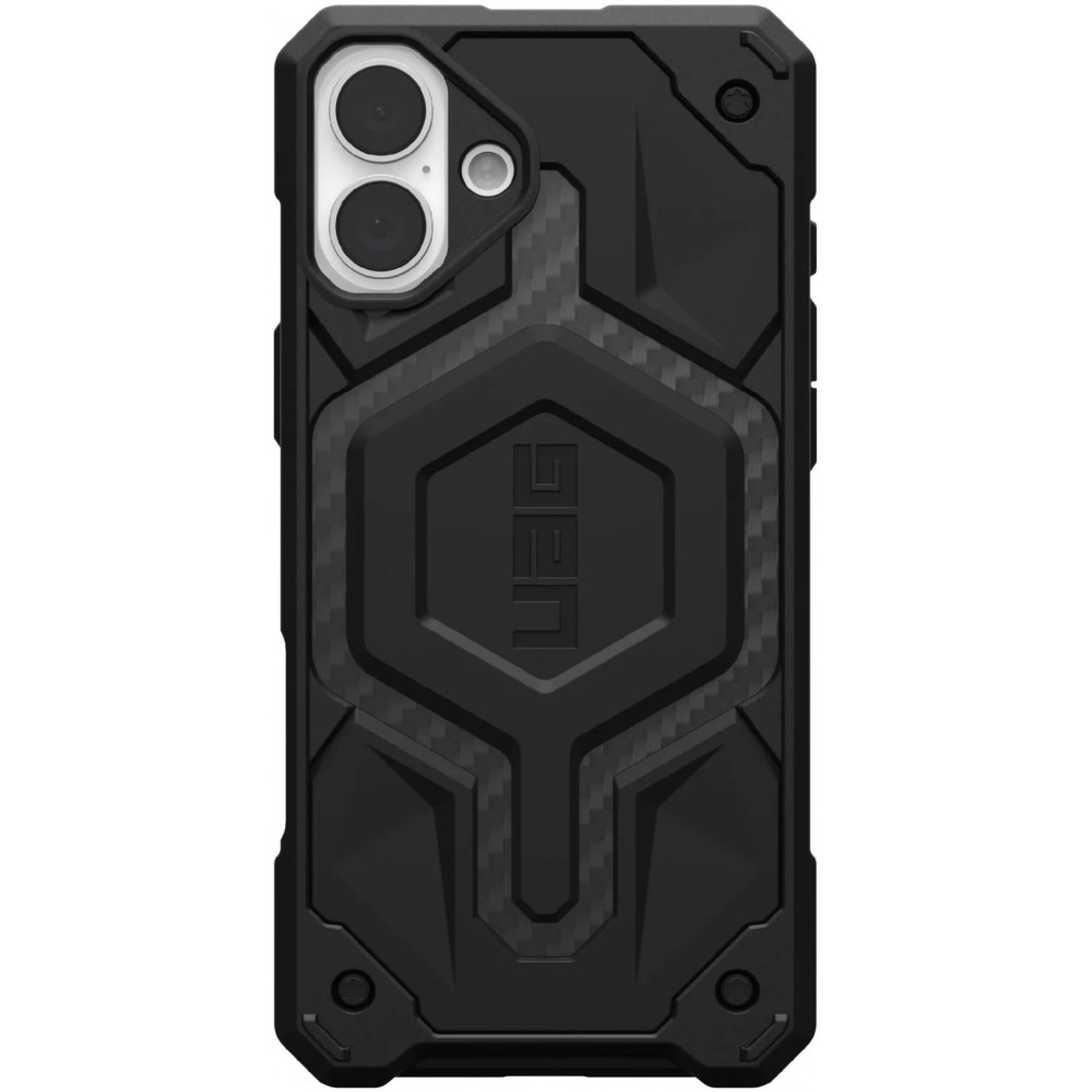 Чохол UAG для iPhone 16 Plus, Monarch Pro Magsafe, Carbon Fiber