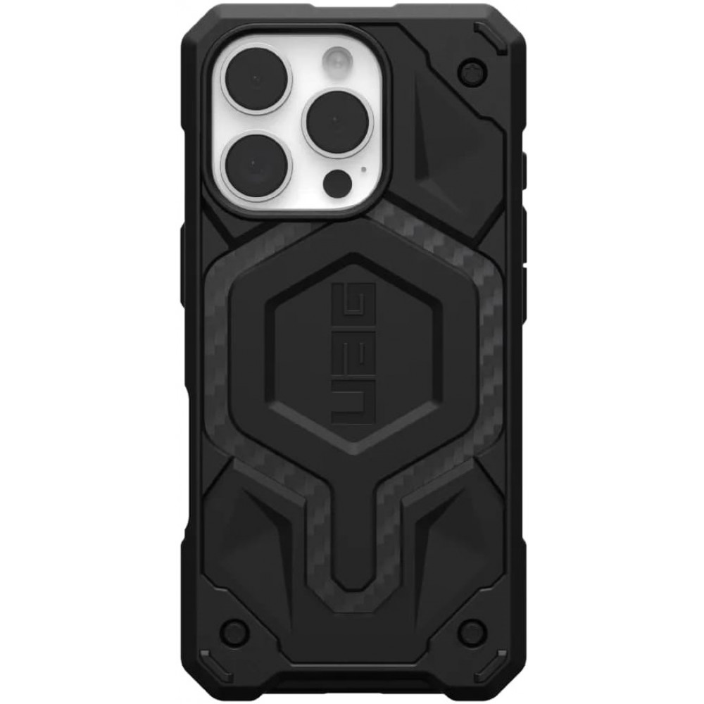 Чохол UAG для iPhone 16 Pro, Monarch Pro Magsafe, Carbon Fiber