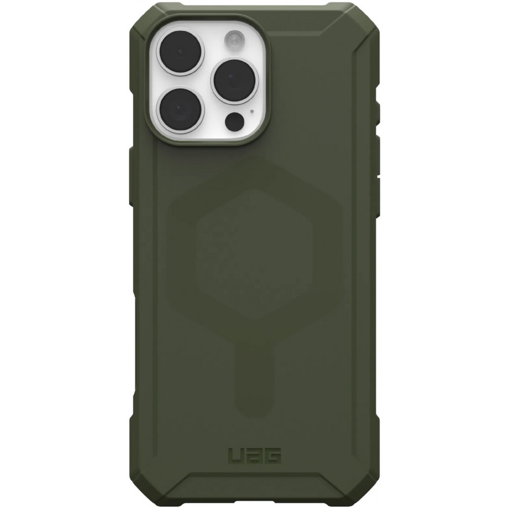 Чохол UAG для iPhone 16 Pro Max, Essential Armor Magsafe, Olive Drab