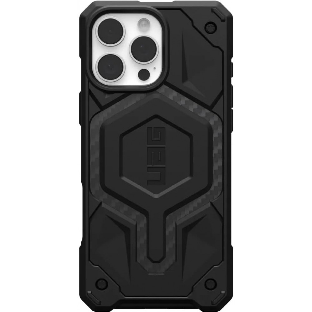 Чохол UAG для iPhone 16 Pro Max, Monarch Pro Magsafe, Carbon Fiber