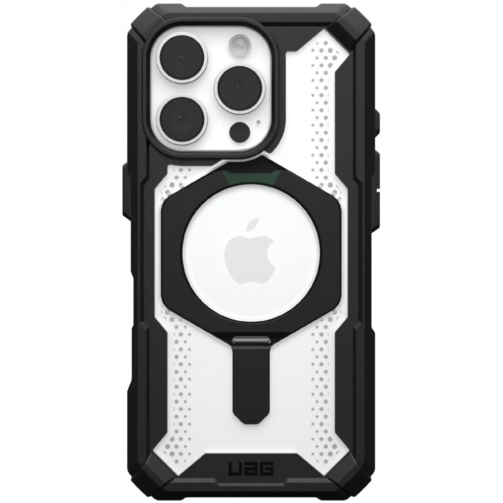 Чохол UAG для iPhone 16 Pro, Plasma XTE MagSafe, Black/Clear