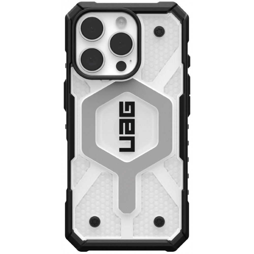 Чохол UAG для iPhone 16 Pro, Pathfinder Clear Magsafe, Ice