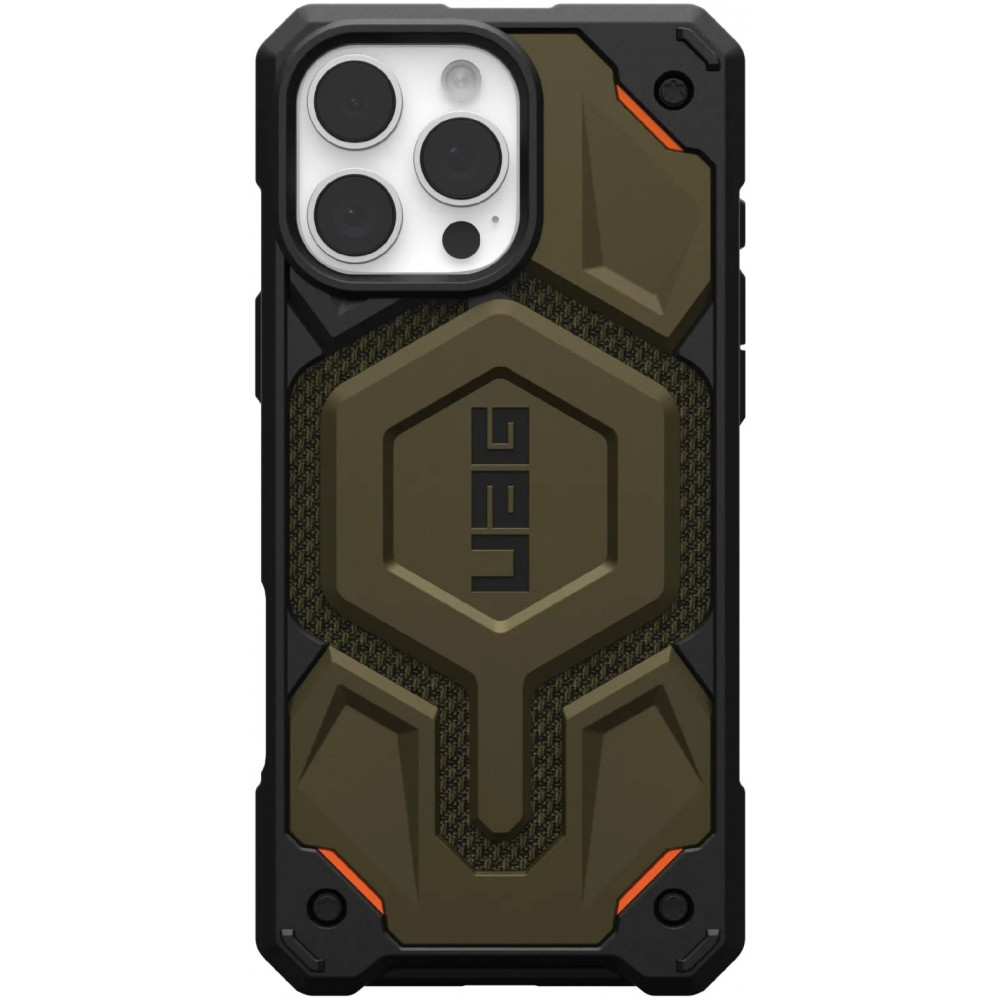 Чохол UAG для iPhone 16 Pro Max, Monarch Pro Magsafe, Kevlar Element Green