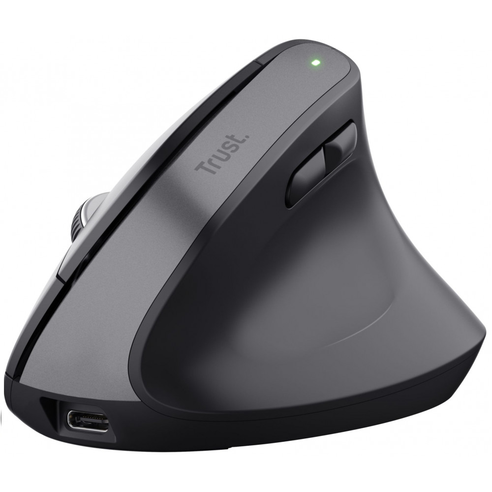 Миша Trust Bayo + Ergonomic, BT/WL/USB-A, чорний