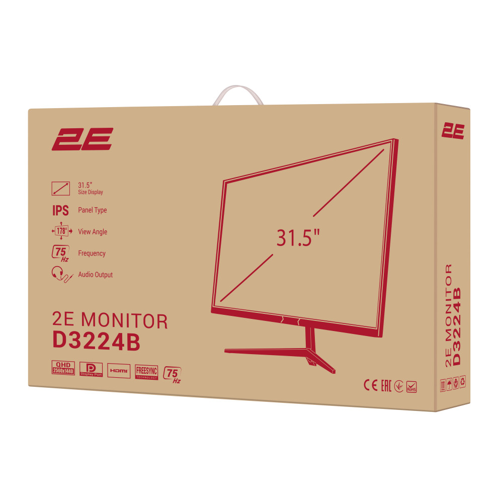 Монітор 2E 31.5