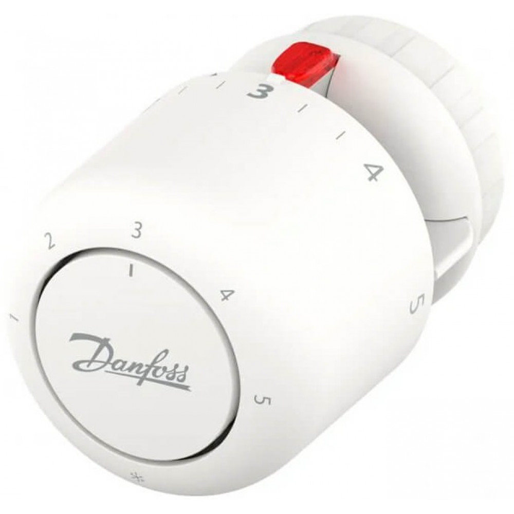 Термостатичний елемент Danfoss Aero, RA, +7...28 °C, Click, вбудований датчик, білий