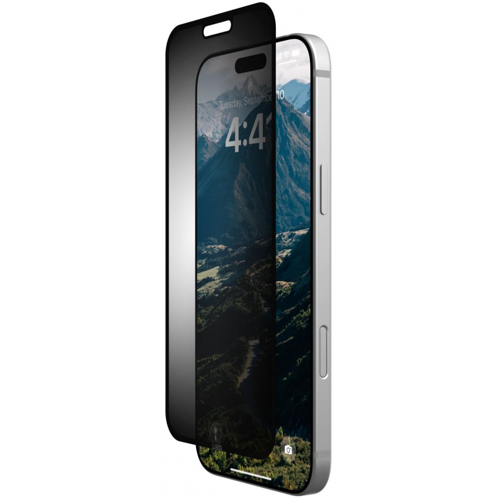 Захисна плівка анти-шпигун UAG для iPhone 16 Pro Max, Removable Privacy, Glass - Tint