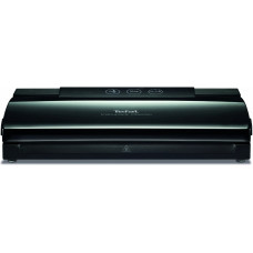 Вакууматор Tefal Classic для пакетів, 35см, електронне керування, +18 пакетів,, пластик, чорний