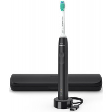 Щітка зубна електр. Philips, Sonicare Gemini 3100, 31т. колив/хв, насадок-1, футляр, чорний