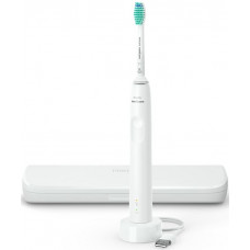 Щітка зубна електр. Philips, Sonicare Gemini 3100, 31т. колив/хв, насадок-1, футляр, білий
