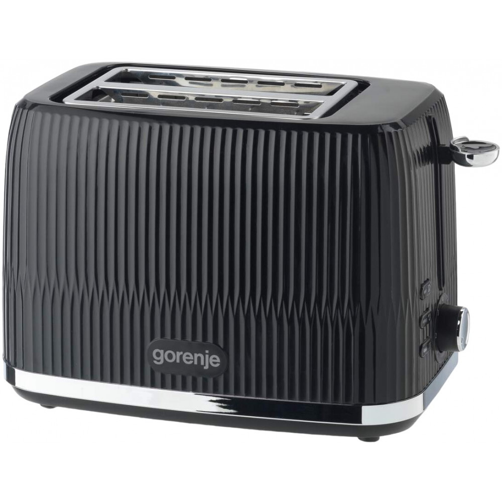 Тостер Gorenje, 850Вт, пластик/метал, чорний