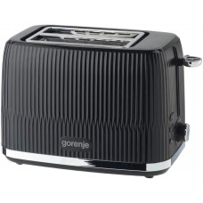 Тостер Gorenje, 850Вт, пластик/метал, чорний