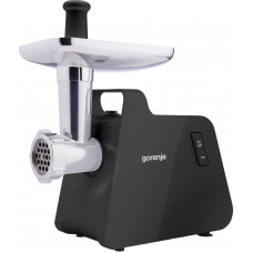 М'ясорубка Gorenje, 2000Вт, 2,6кг/хв, 2 решітки, пластик/метал, чорний М'ясорубка Gorenje, 2000Вт, 2,6кг/хв, 2 решітки, пластик/метал, чорний