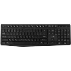 Клавіатура мембранна Genius KB-7200, 104key, WL, EN/UKR, чорний