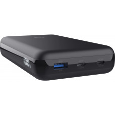 Акумулятор портативний літій-іонний power bank Trust Laro, 20000 мА·год, USB-A/2хUSB-C, 100w, чорний