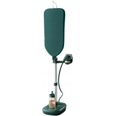 Прасувальна система Philips Series 6000, 1800Вт, 1100мл, паровий удар -90гр, постійна пара - 40гр, верт. Відпарювання + дошка, керам. підошва, темно зелений