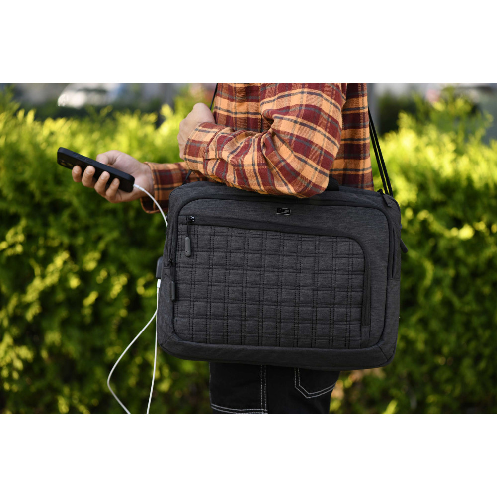 Сумка 2E CrossSquares 16