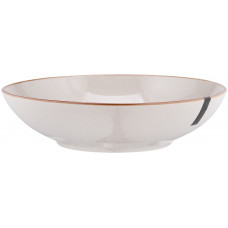 Тарілка супова Ardesto Apulia, 820мл, 20.8см, кераміка, сірий