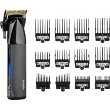 Машинка для стриження  Babyliss Super-X Metal Series, акум., насадок-12, сталь з графітовим покриттям, чорно-сріблястий
