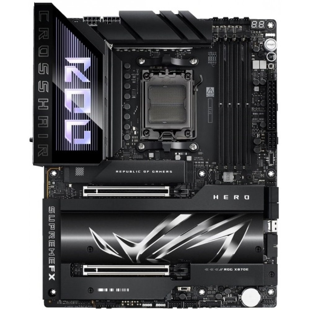 Материнcька плата ASUS ROG CROSSHAIR X870E HERO sAM5 X870E 4xDDR5 M.2 HDMI WiFi BT ATX
